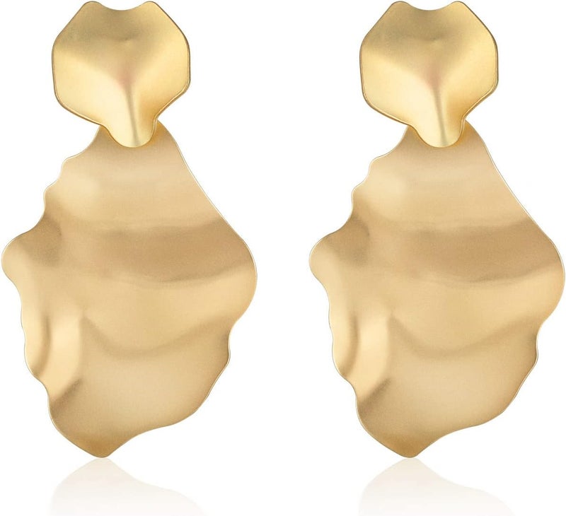 OCCFAE Store Metal Clip On Earrings for Women Non Pierced Dangle Drop Earrings Multiple Styles - Image 1